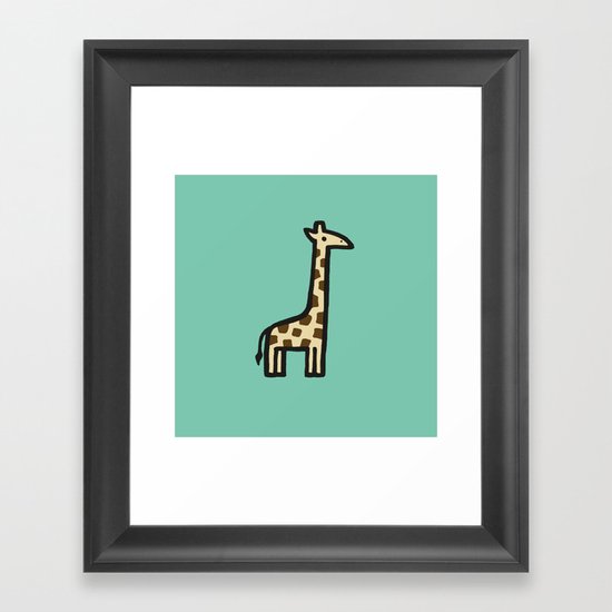 Giraffe Framed Art Print