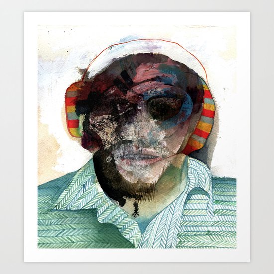 Small Self Portrait Art Print