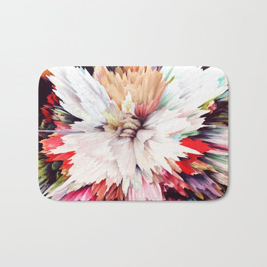 Floral Explosion Bath Mat