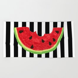 Cool Watermelon Beach Towel