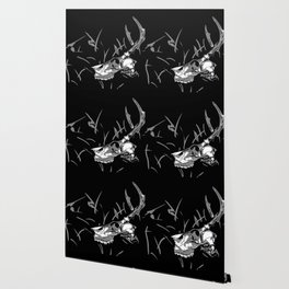 Deer Skull Wallpaper For Any Decor Style Society6