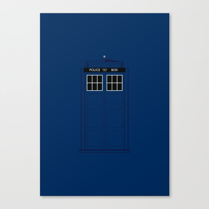 Doctor Who - The Doctor is in.....  Canvas Print