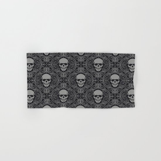 Skull pattern Hand & Bath Towel
