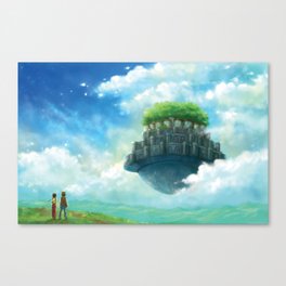 Castle in the Sky Canvas Print