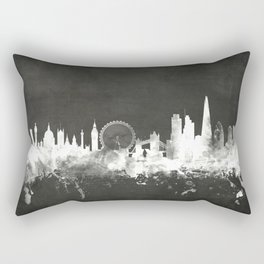 London England Skyline Rectangular Pillow