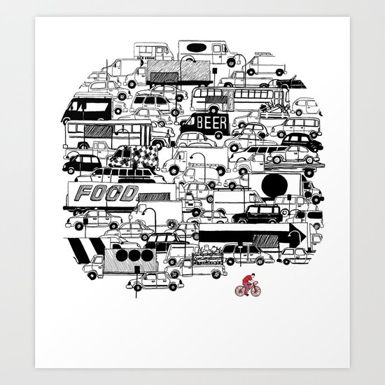 Bike Art Print