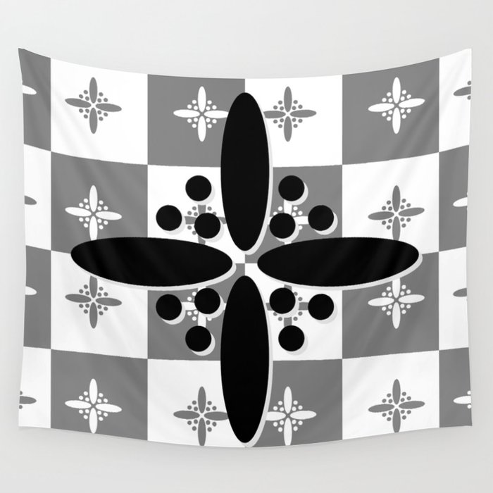 Star Flower G Wall Tapestry