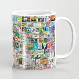 Soccer Stamps Coffee Mug