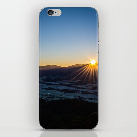 Valley Sunrise iPhone & iPod Skin