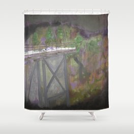 Bridge to Nowhere Shower Curtain