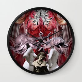 Gathering Of Witches Wall Clock