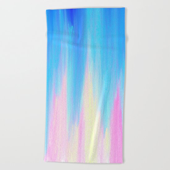 Downpour Beach Towel