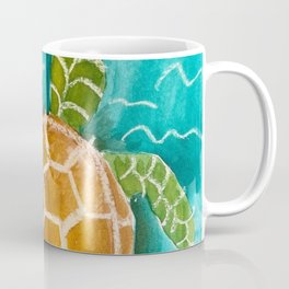 Swimming turtle Coffee Mug