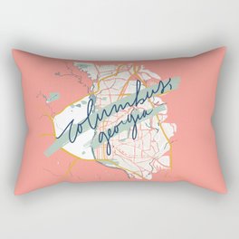 Columbus GA Rectangular Pillow