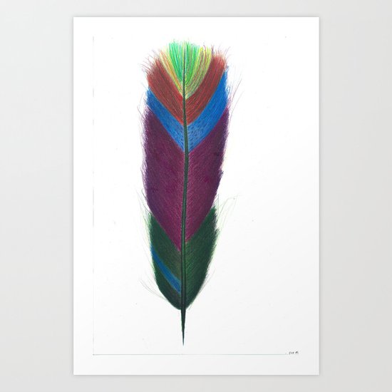 Feather #5 Art Print