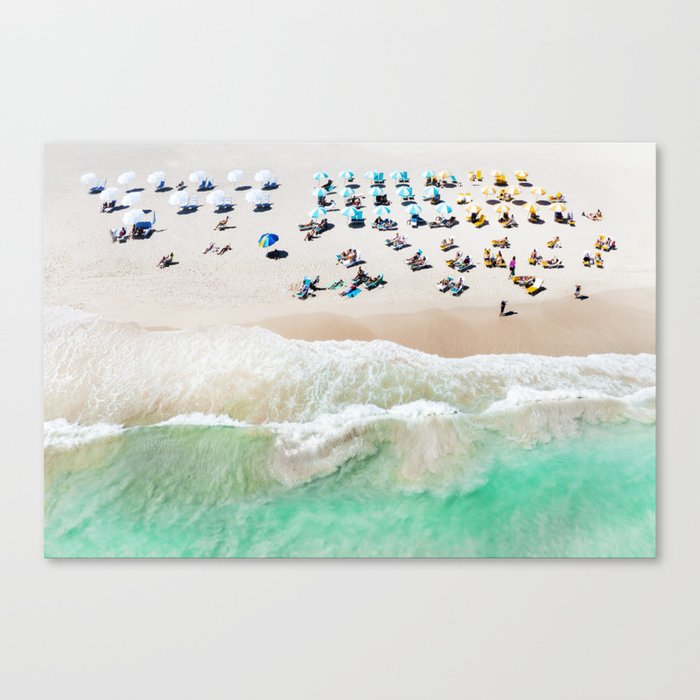 Life is  a Beach in Florida Canvas Print
