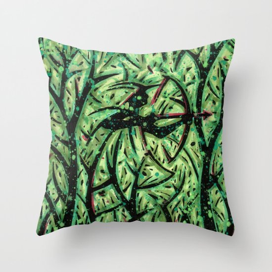 Orixás - Oxossi Throw Pillow