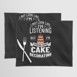 Cake Decorating Baker Ideas Beginner Placemat