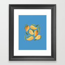 Mango Love Framed Art Print