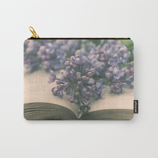 Book of LOVE - Lilacs Syringa Carry-All Pouch