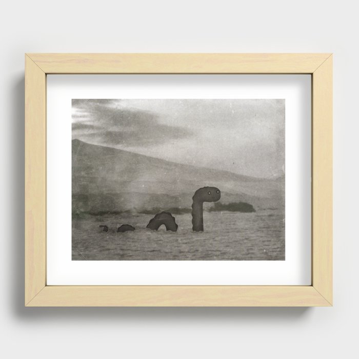 Nessie Recessed Framed Print