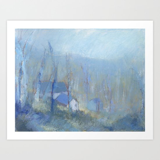 Shenandoah Blue Art Print
