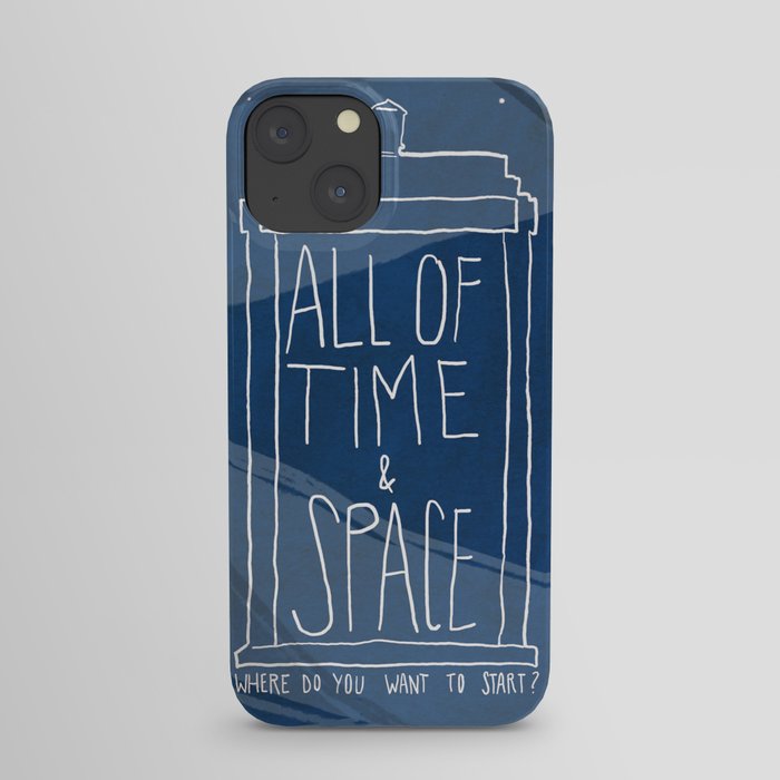 All Of Time And Space iPhone Case