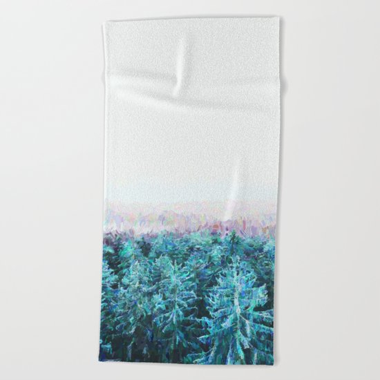 Tree Tops #society6 #buyart #decor Beach Towel