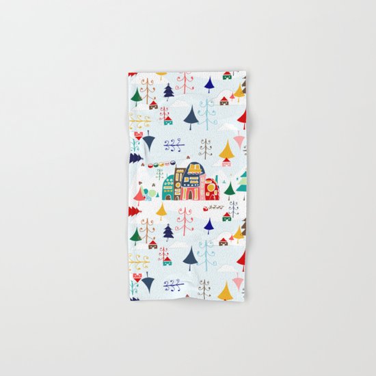 Alpine Chalet Hand & Bath Towel