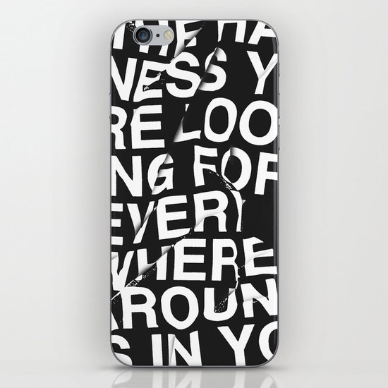 IN YOU iPhone & iPod Skin