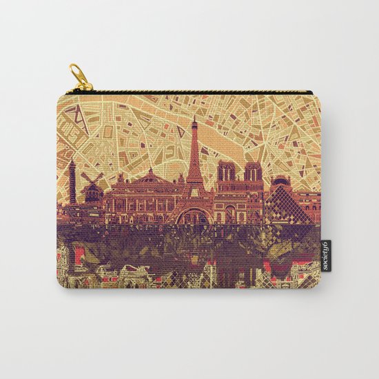Paris skyline Carry-All Pouch