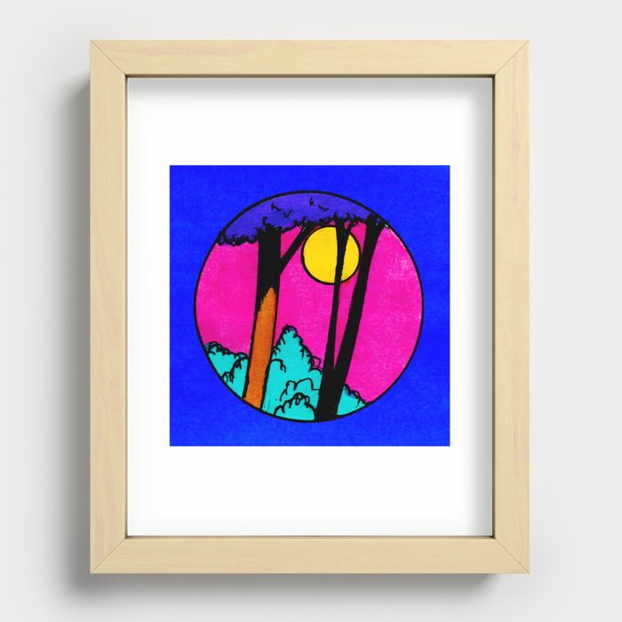 Some Kind of Place Recessed Framed Print