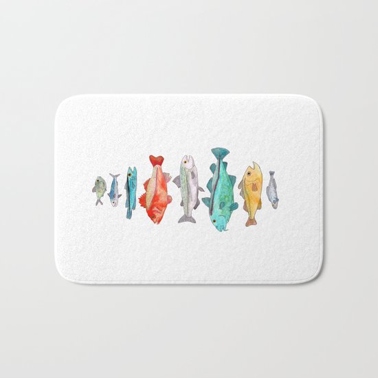 Fish Bath Mat