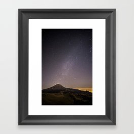 Volcán Framed Art Print