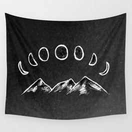 Mountain Moon Wall Tapestry
