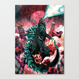 King of Monsters Canvas Print