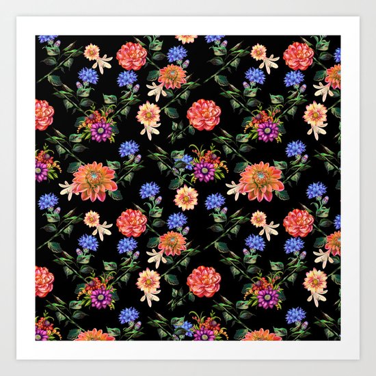 Secret Winter Garden Art Print