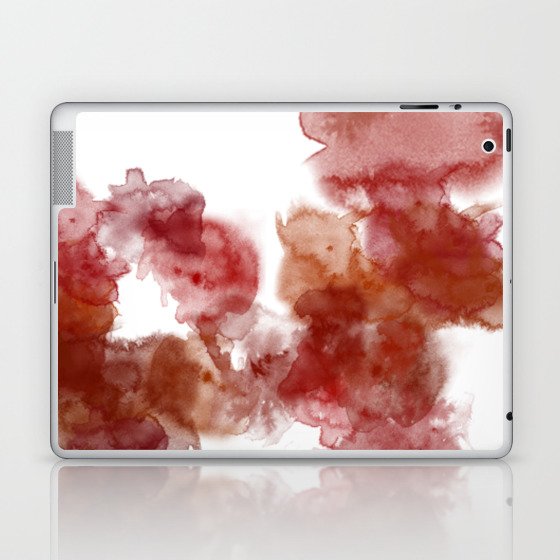 30  Abstract Watercolor Petal Floral 220521 Valourine Digital Original  Laptop & iPad Skin