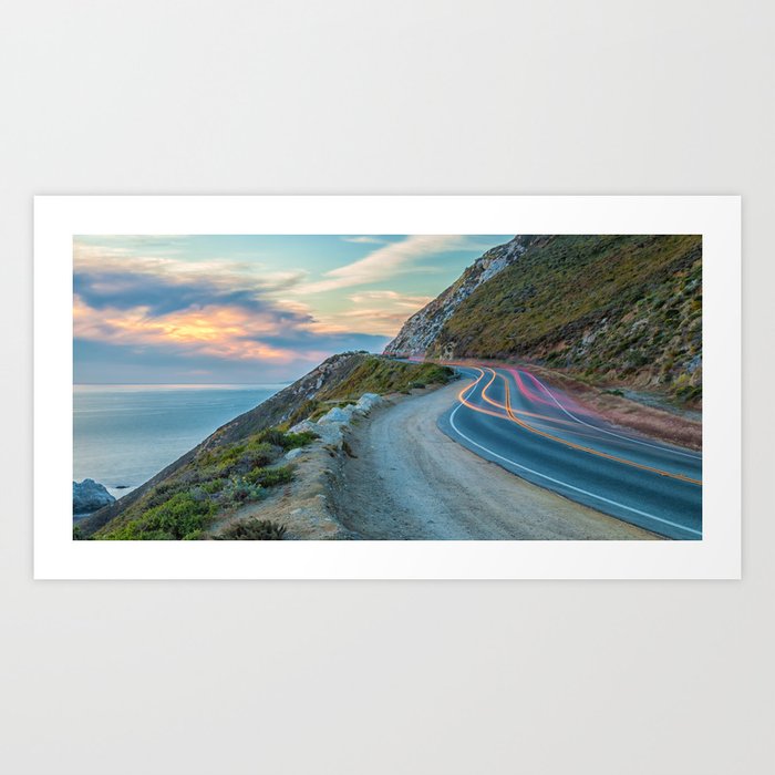 CA Highway 1 Art Print