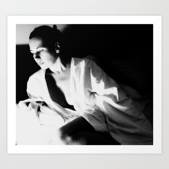 in a zen mood Art Print