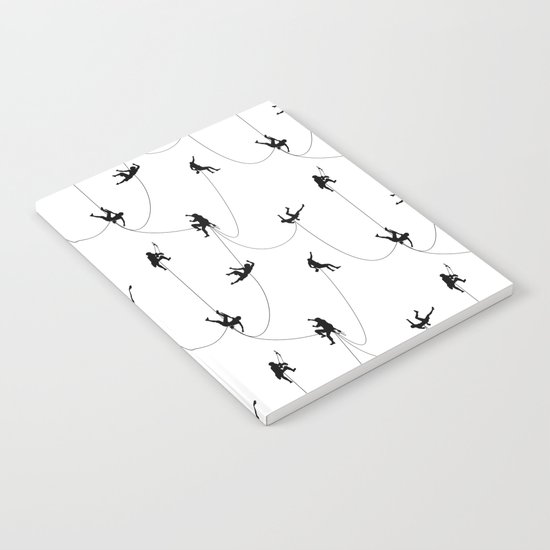 Invasion of the rock climbers Notebook