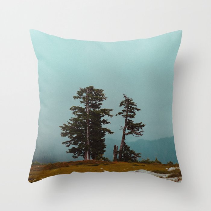 Pacific Northwest Wild Throw Pillow