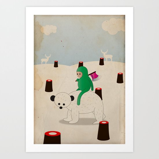 a d o r s o d i u n o r s o Art Print
