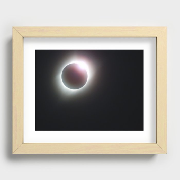 Solar Eclipse Recessed Framed Print