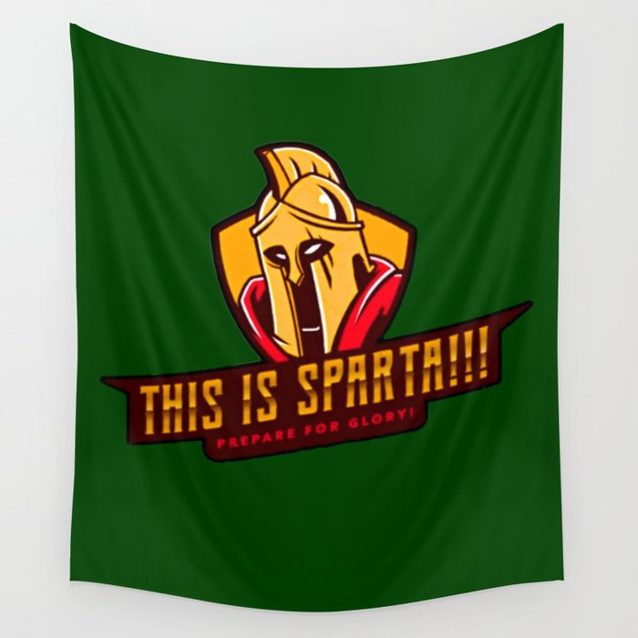Spartan This is Sparta Wall Tapestry