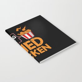 Fried Chicken Wing Recipe Strips Fingers Notebook