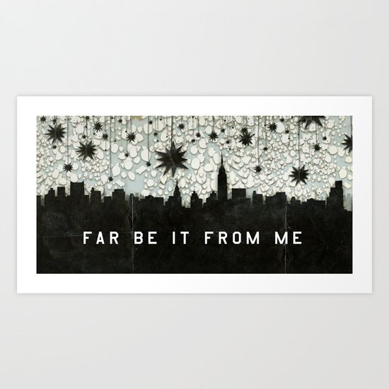A Good Sky for Falling Art Print