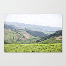 land of a thousand hills::rwanda Canvas Print