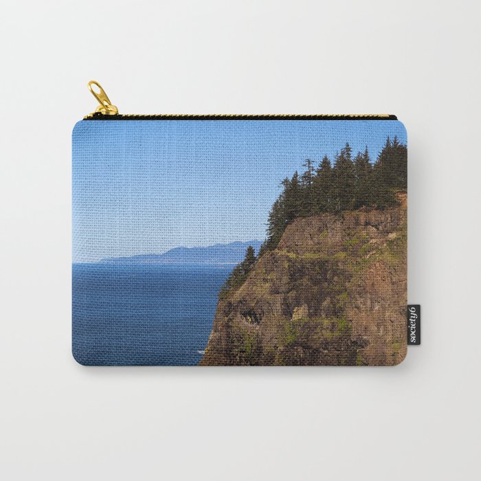Where the Trees Meet the Sea Carry-All Pouch
