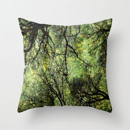Charmed Forest Throw Pillow